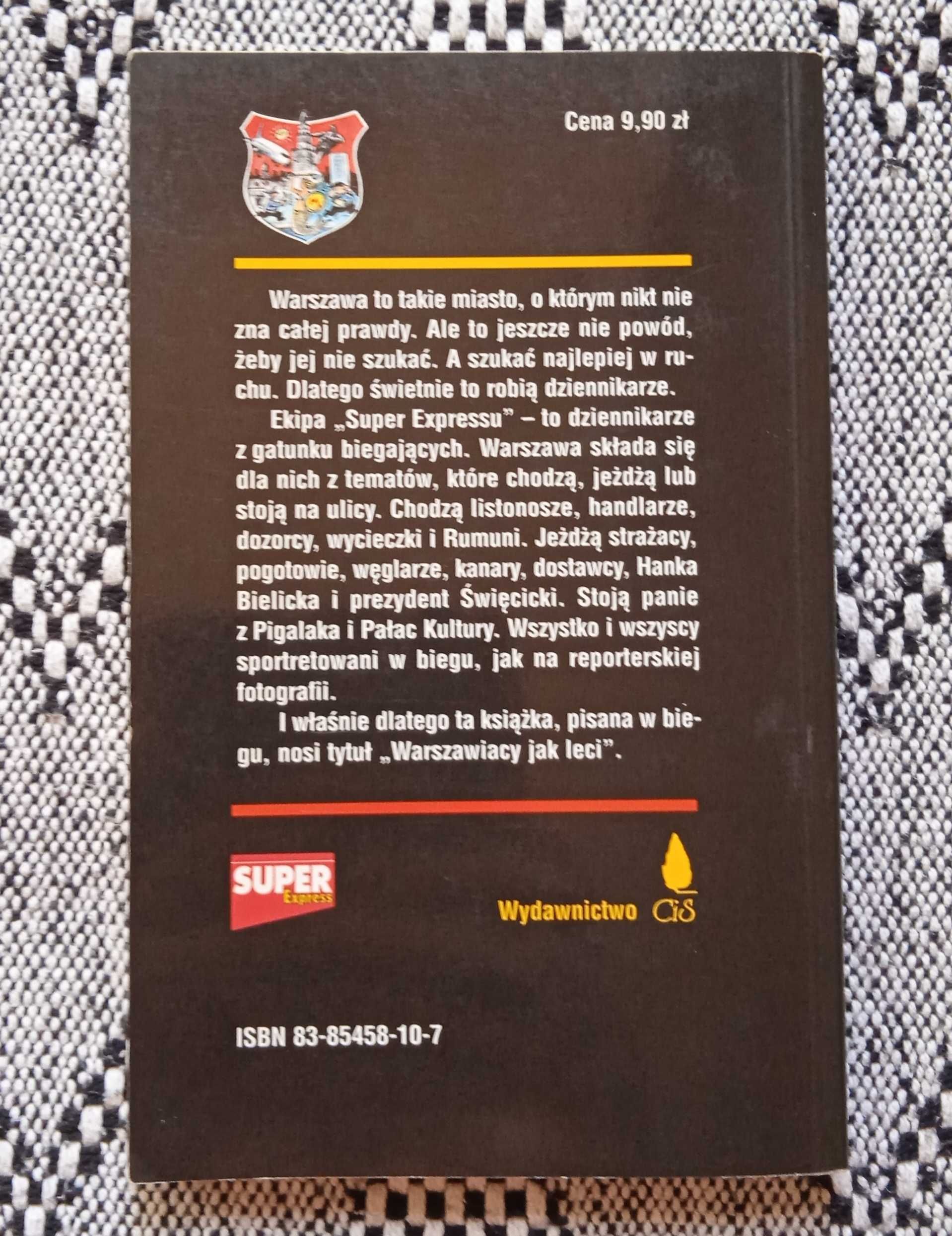 Książka Warszawiacy Jak Leci Katarzyna Mastalerz 1997 unikat