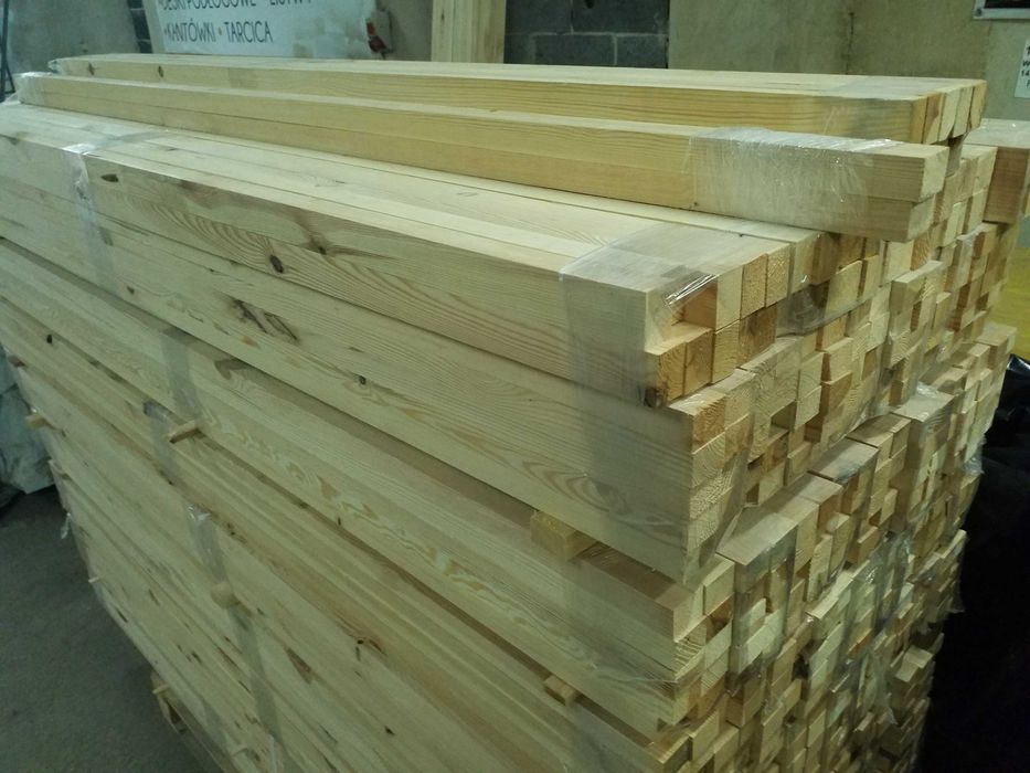 Kantówka 30x40 mm drewniana heblowana sosna legar  listwa prostokątna