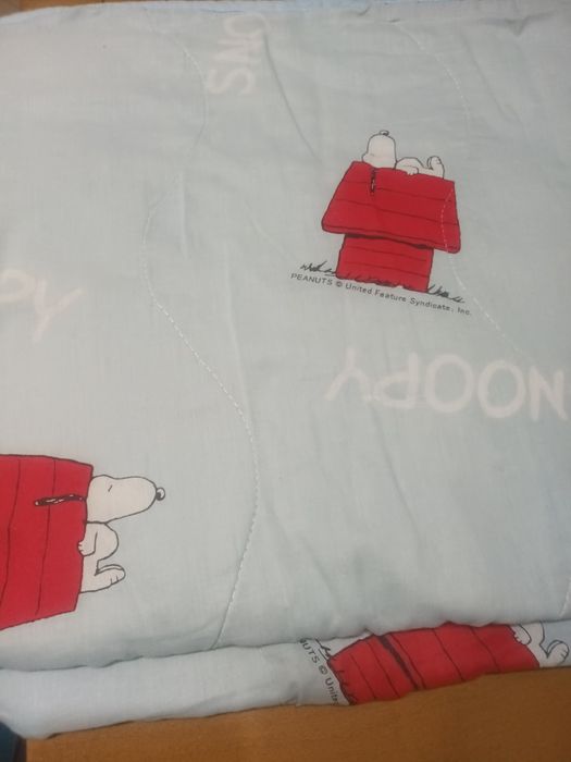 Edredon cama de solteiro do Snoopy