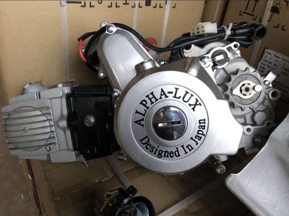 Двигатель на мопед альфа, дельта, актив 110, 125 см3, мотор 110 двигун