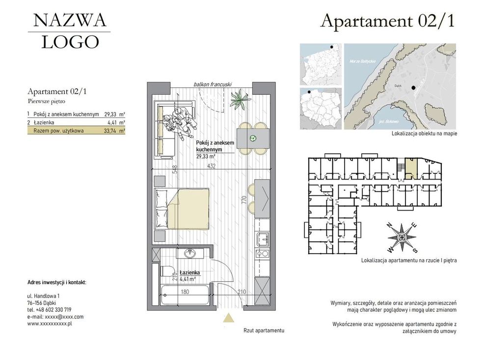 Apartamenty w Dąbkach prosto od Dewelopera