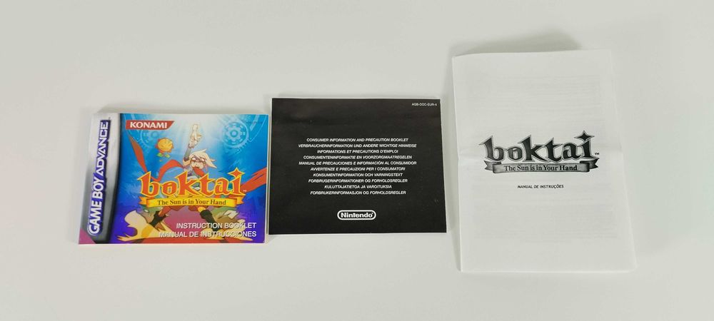 Boktai: The Sun is in Your Hand GBA Konami