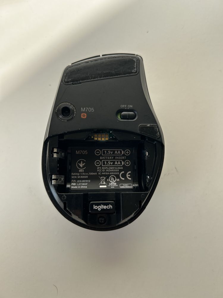 Logitech mysz M705 Unifying USB bezprzewodowa