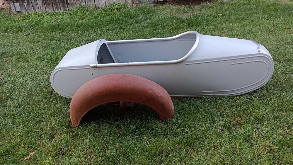 Wózek boczny Junak M10 kosz WB3