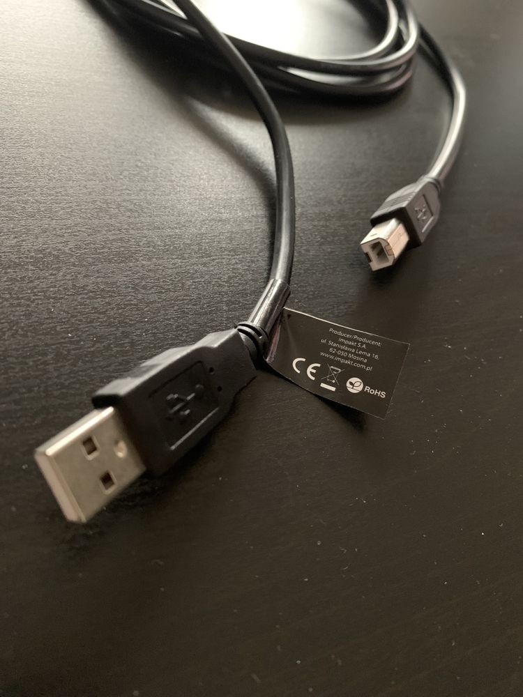 Kabel USB do drukarki 1,8m