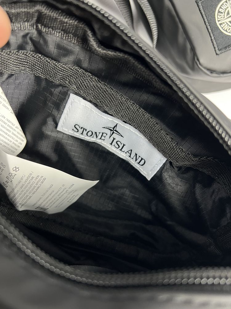 Барсетка через плечо \ сумка мессенджер \ бананка "Stone Island"