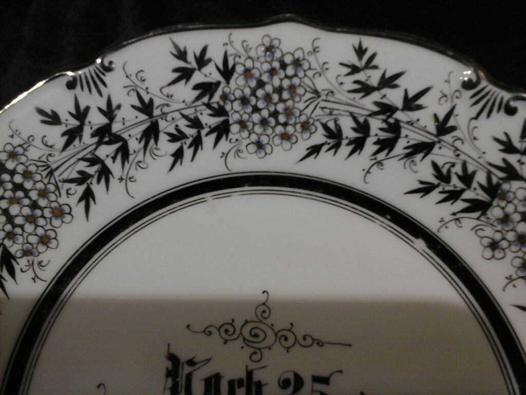 OHME Porcelana Śląska Patera Szczawienko Neder-Salzbrum Patera Silesia