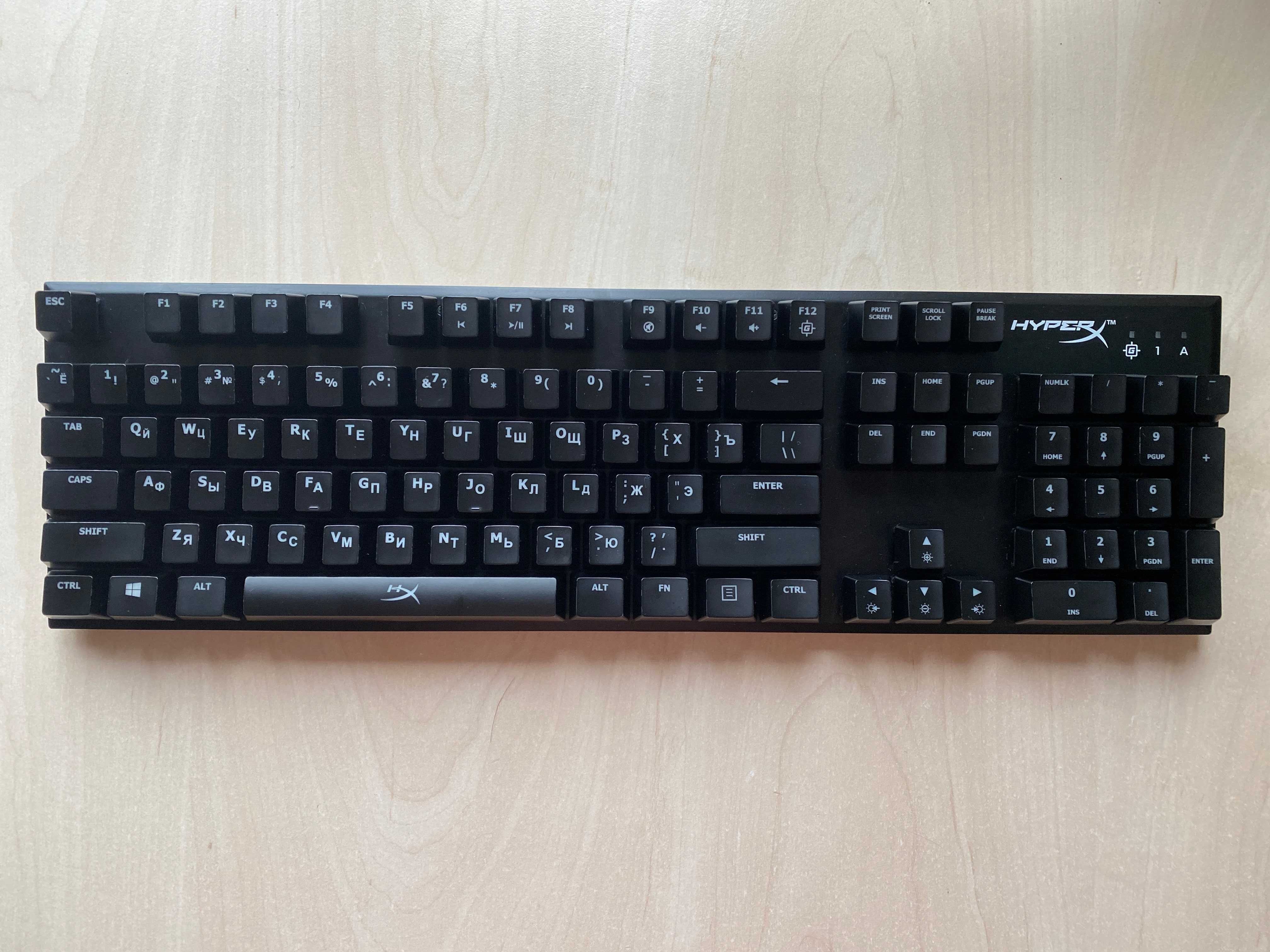 Клавіатура дротова HyperX Alloy FPS Cherry MX Red