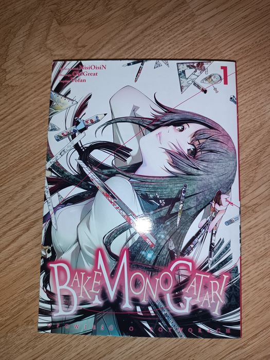 Manga Bakemonogatari tom 1 nowy