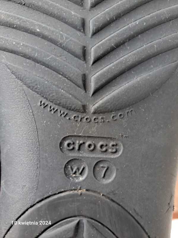 Crocs Serena Metallic Bar Sandal W Gold/Black W7