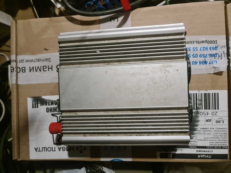 куплений в Німеччині Інвертор 12 Вольт 600 Вт от Cartrend BASTELWARE