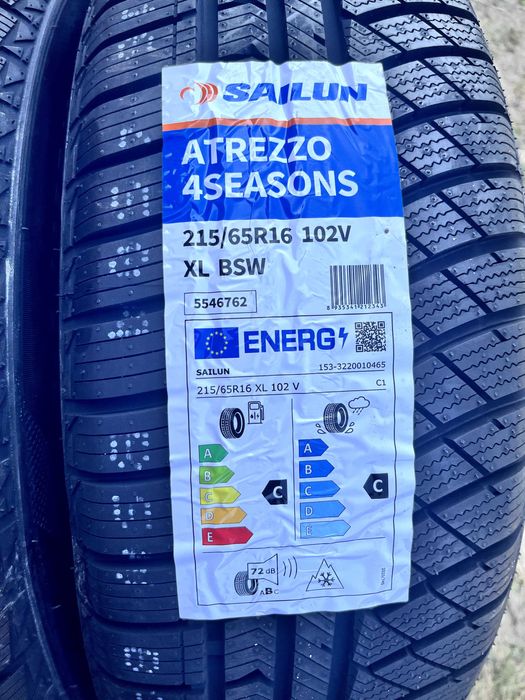 Okazja opony całoroczne 215/65R16 102V XL SAILUN ATREZZO 4SEASONS 2025