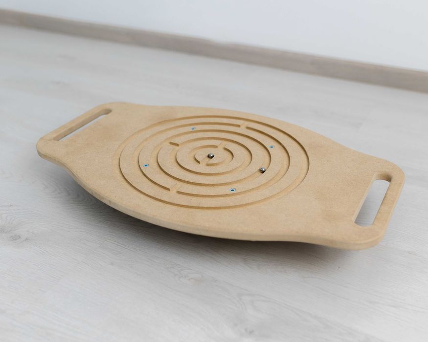 Балансувальна дошка, балансир з ЛАБІРИНТОМ Дитячий Балансборд