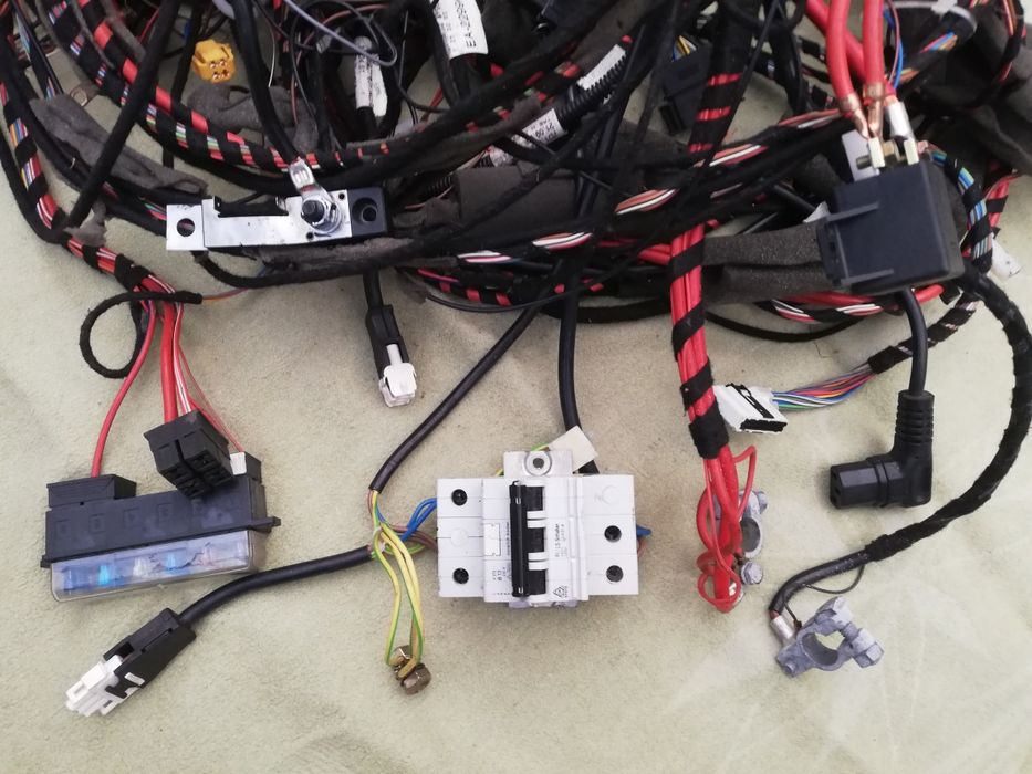 Instalacja elektryczna vw t4 california