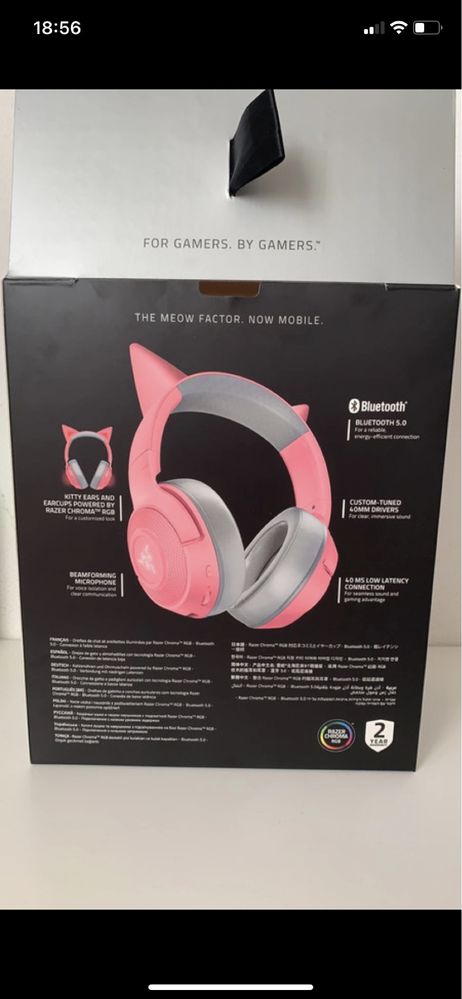 Razer Kraken BT Kitty Edition Bluetooth