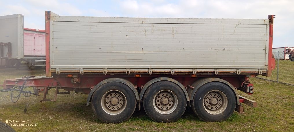 Przyczepa NOPA 18.3t tridem wywrotka 3 strona KELBERG tandem