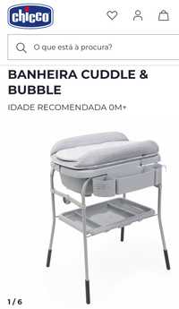 Banheira Cuddle & Bubble (Chicco)