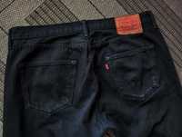 Levis 501 czarne spodnie meskie