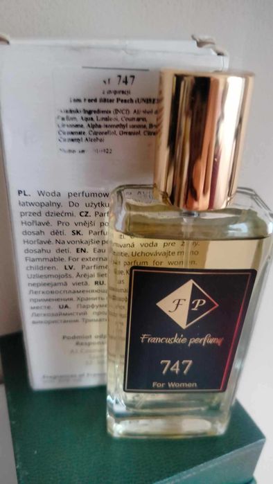 Perfumy 747 FP odpowiednik Tom Ford Bitter Peach 50 ml
