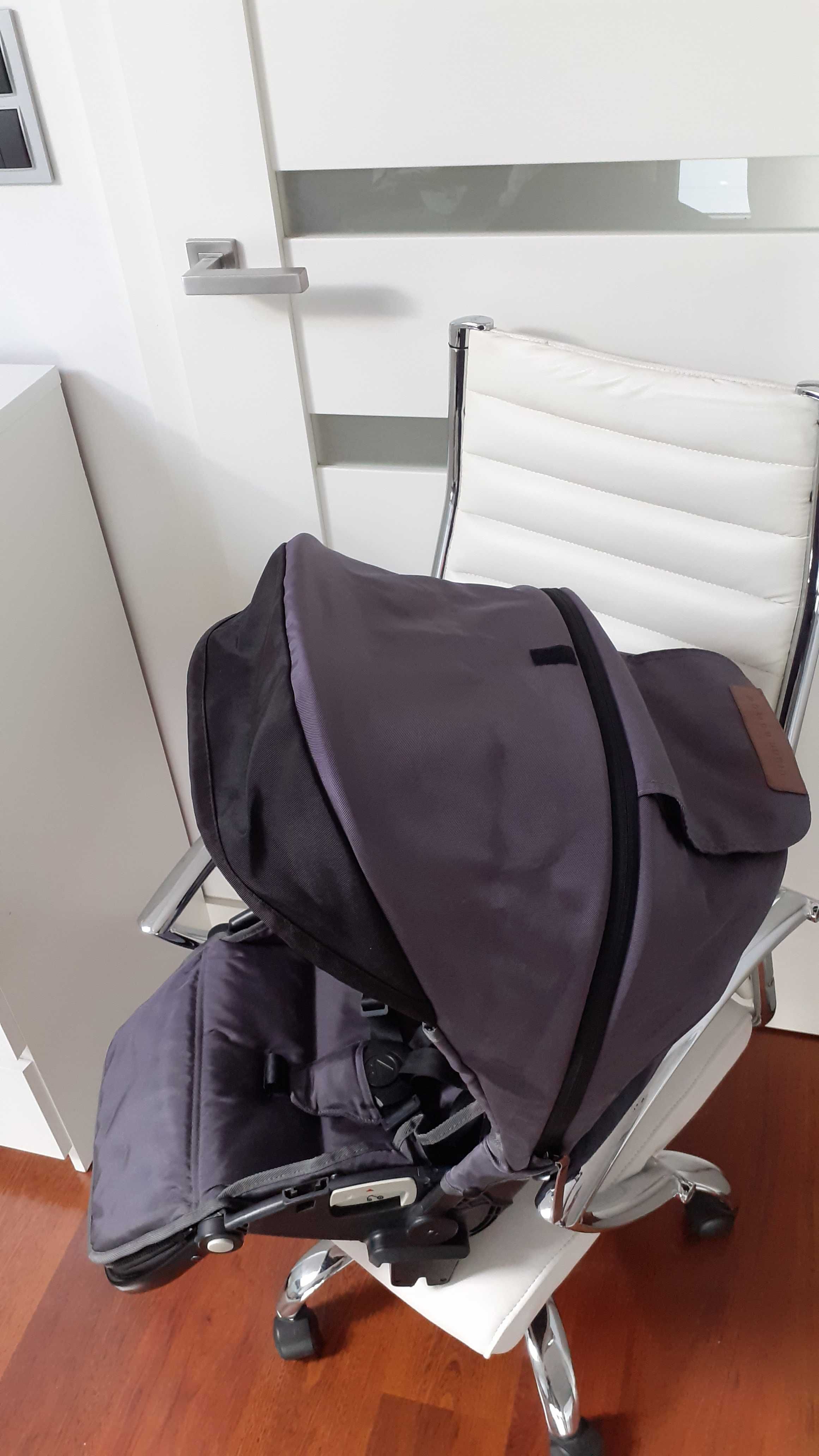 siedzisko spacerowe spacerówka wózka Mutsy Evo Urban Nomad Grey
