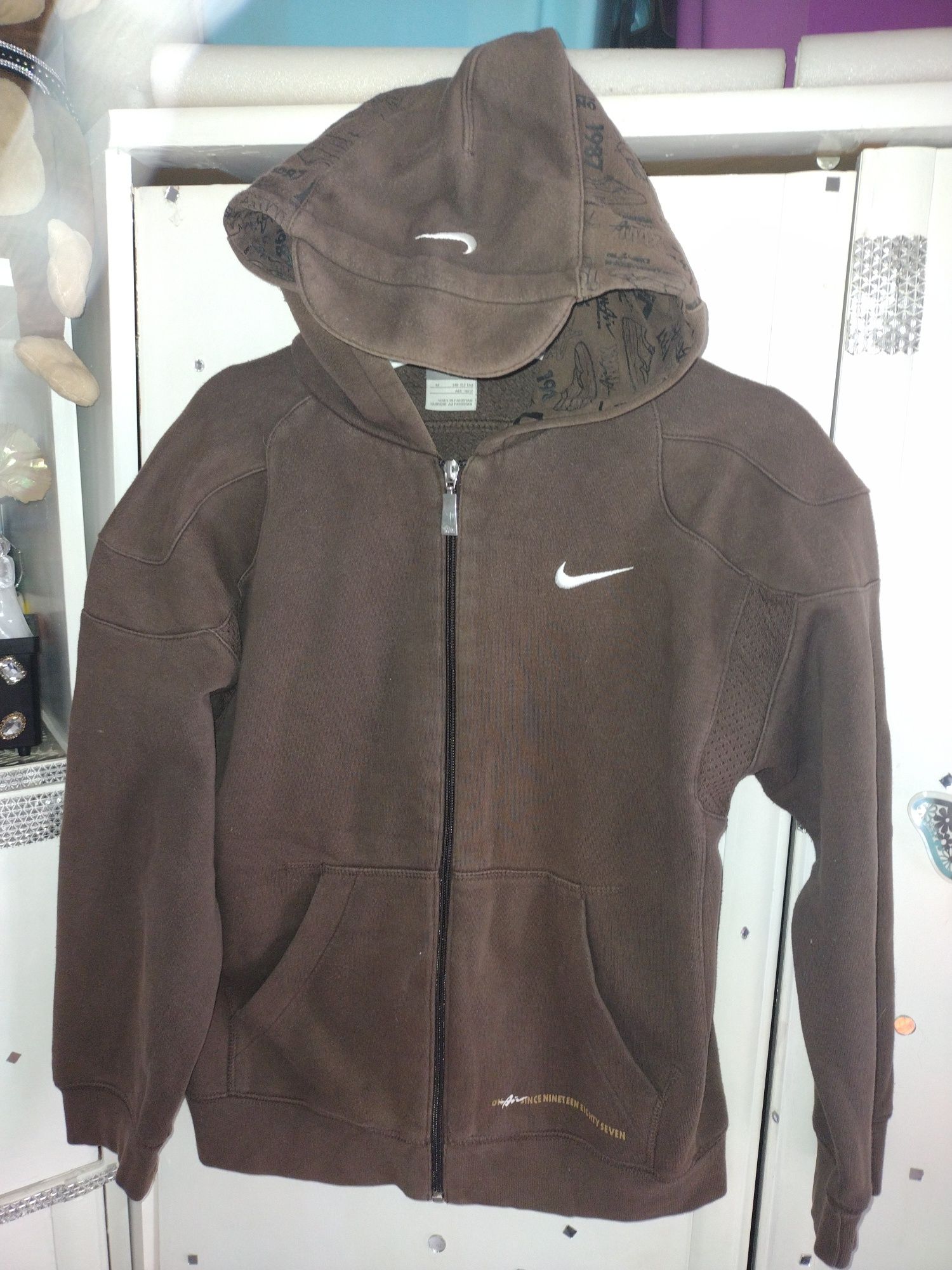 Bluza rozpinana z kapturem Nike