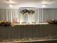 Оформлення весіль залу  Декор  Президіум, фото зона