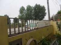 Grade muro . Suporte chapeus