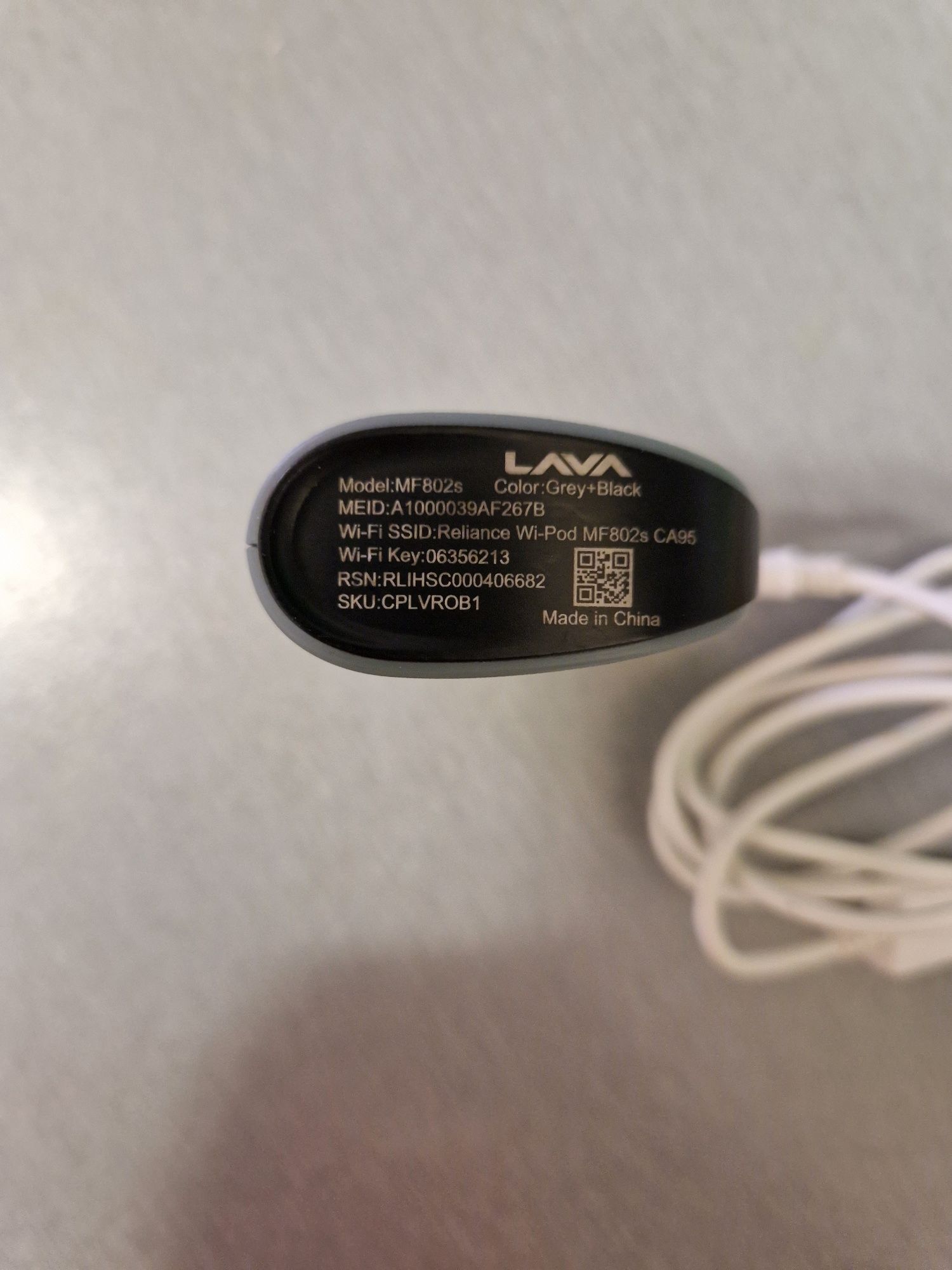 Роутер ZTE Wi-Fi Lava MF802s