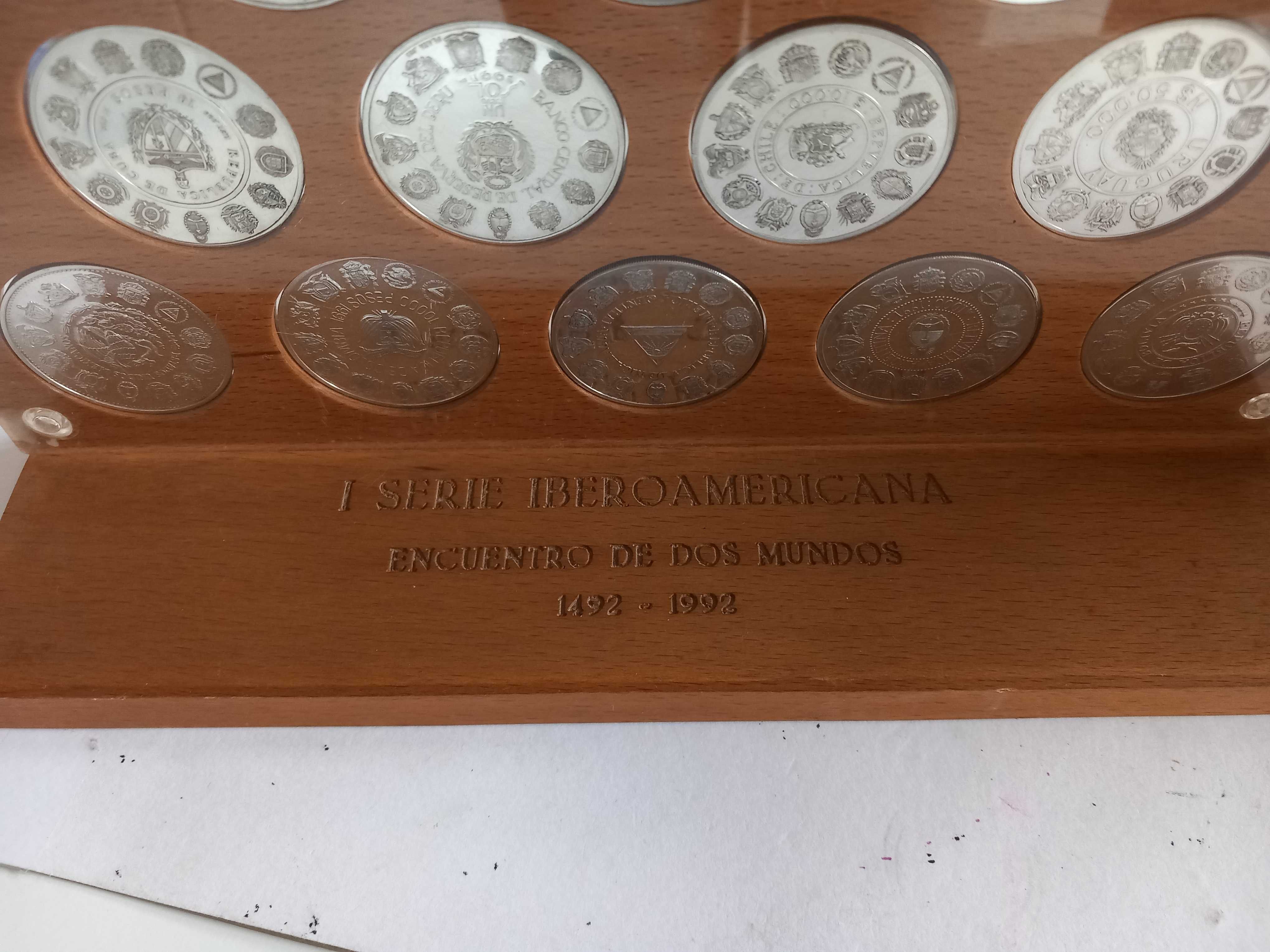 14 Moedas de Prata 1a Série IberoAmericana