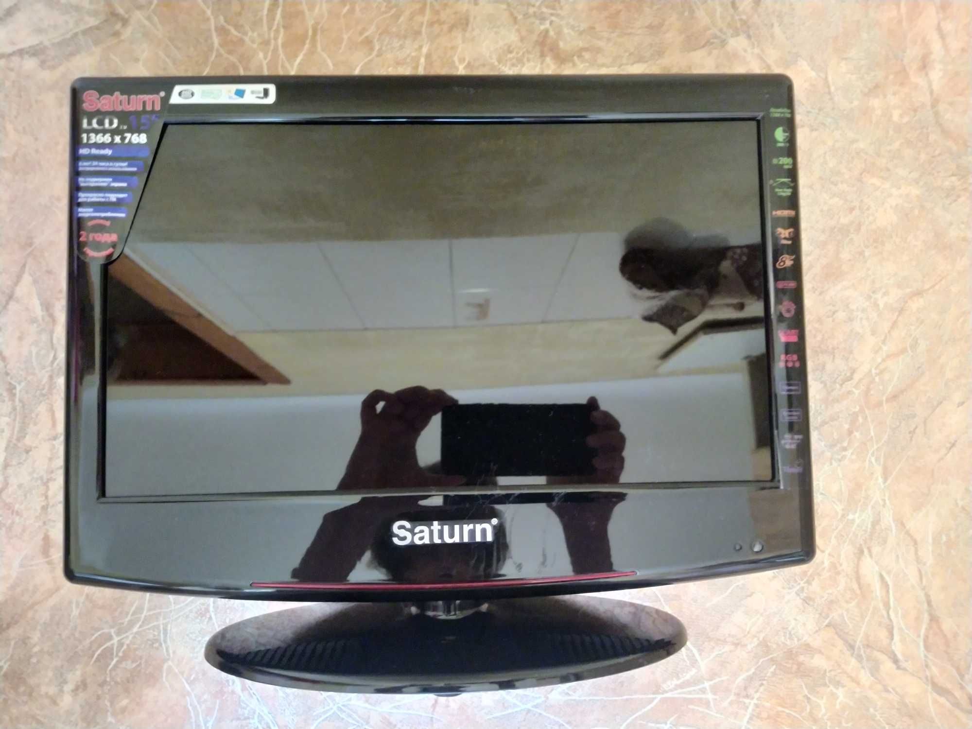 Телевизор Saturn LCD 153 15 " черный