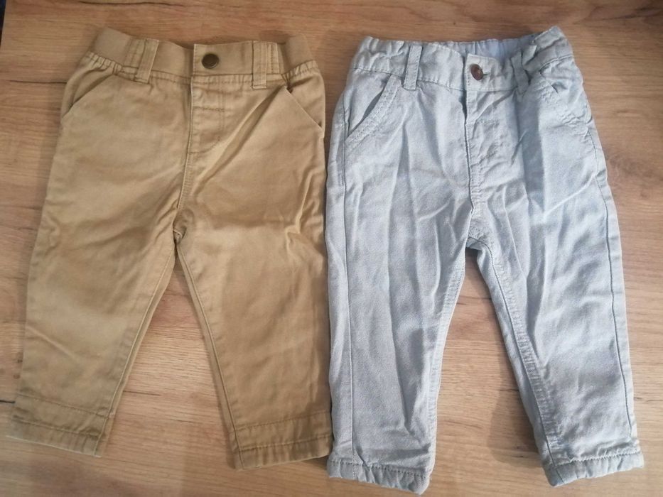 Spodnie chłopięce 6-9 miesiecy