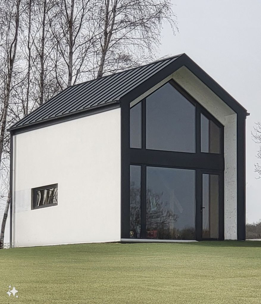 Domek modułowy całoroczny, prefabrykowany, mieszkalny, rekreacyjny