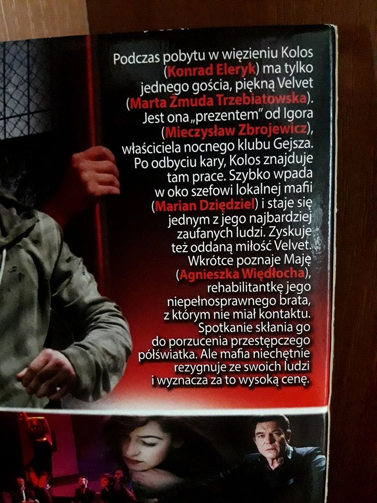 Gejsza film DVD z autografem Marian Dziędziel