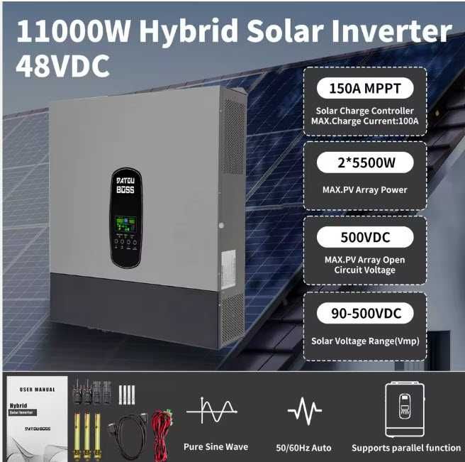 inversor fotovoltaico 3kw , 6kw , 11kw