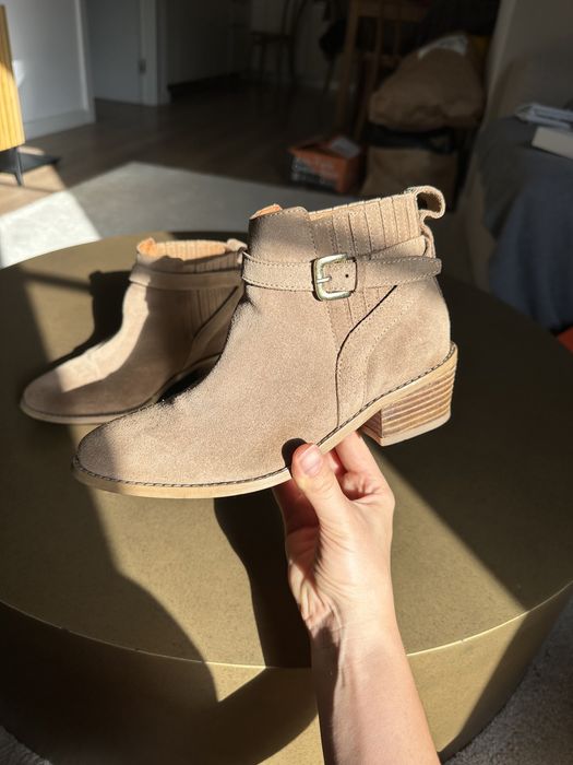 Замшеві ботинки H&M, розмір 36
