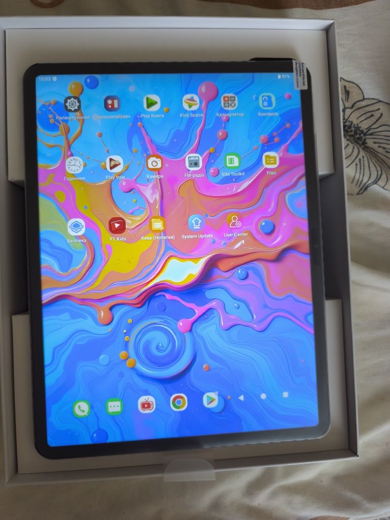 Teclast ArtPad Pro/12,7"/2.2K/20+256 ГБ/Helio G99/10000 мАч/Android 15