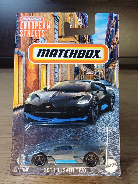Matchbox 2018 Bugatti Divo European Streets