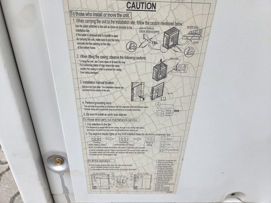 Agregat chłodniczy Daikin RYMQ10T7Y1B klimatyzator klimatyzacja