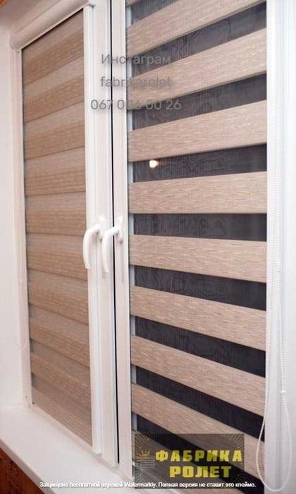 Виробник рулонних штор, тканинних День ніч, жалюзі від виробника