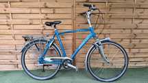 Męski Trekking Gazelle Fuente, Shimano Deore, 28", Amor, Większy Wybór