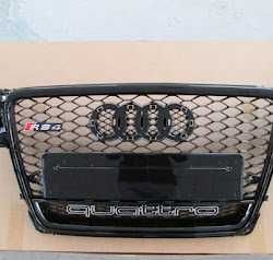 Atrapa Grill Audi A4 styl RS4 2008/2011 black chrome Quattro