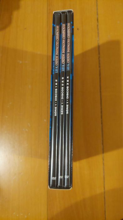 DvD's Série Lei e Ordem - Intenções Criminosas - temporada 1