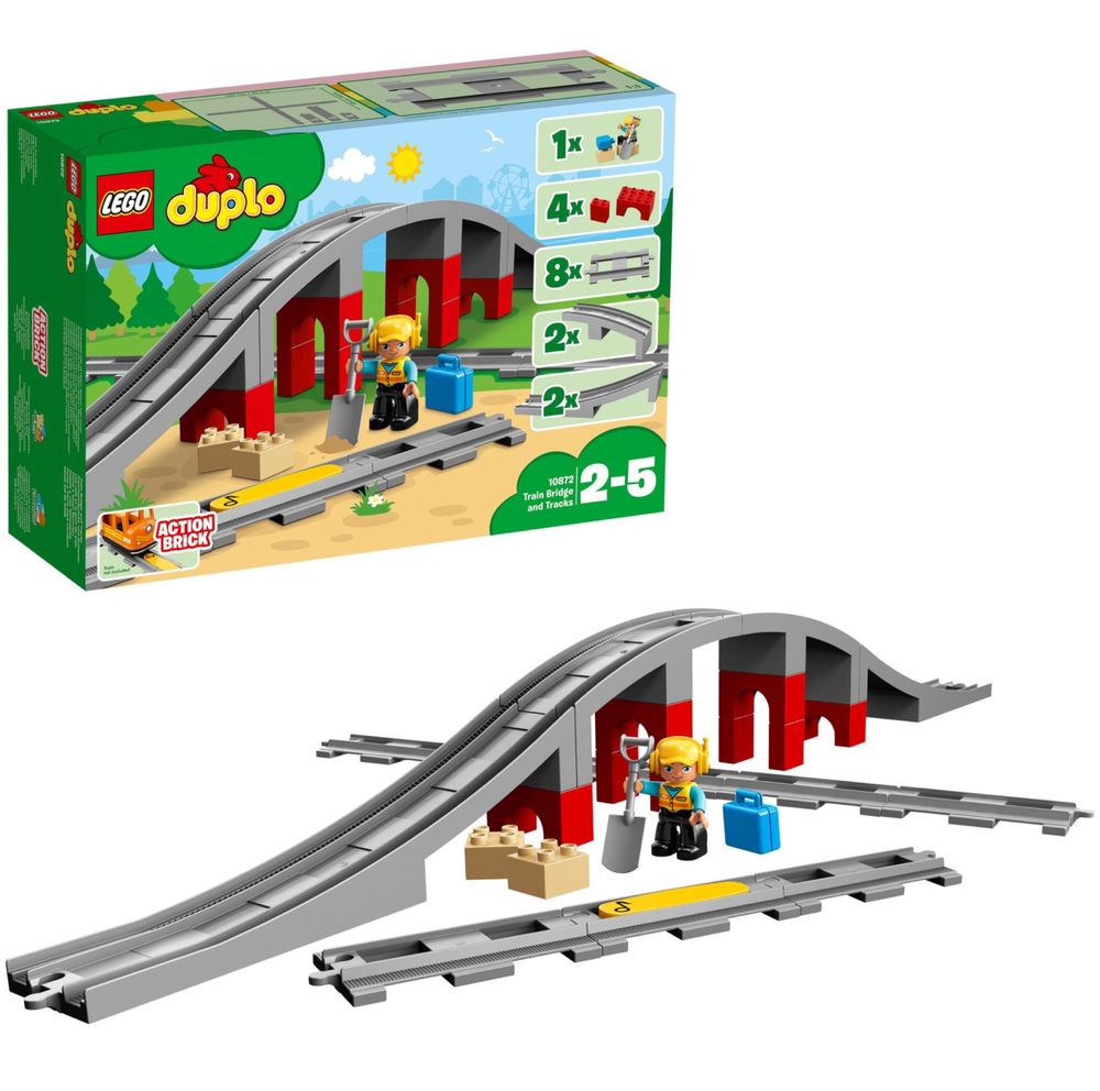 LEGO DUPLO tory kolejowe