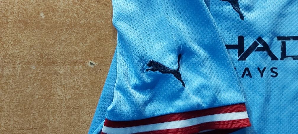 Etihad PUMA 128-140cm Manchester City koszulka sportowa