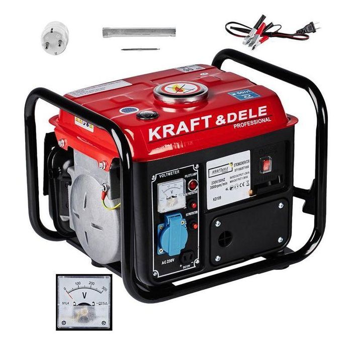 Генератор бензиновий Kraft Dele 1300 кВт KD-109
В наявності