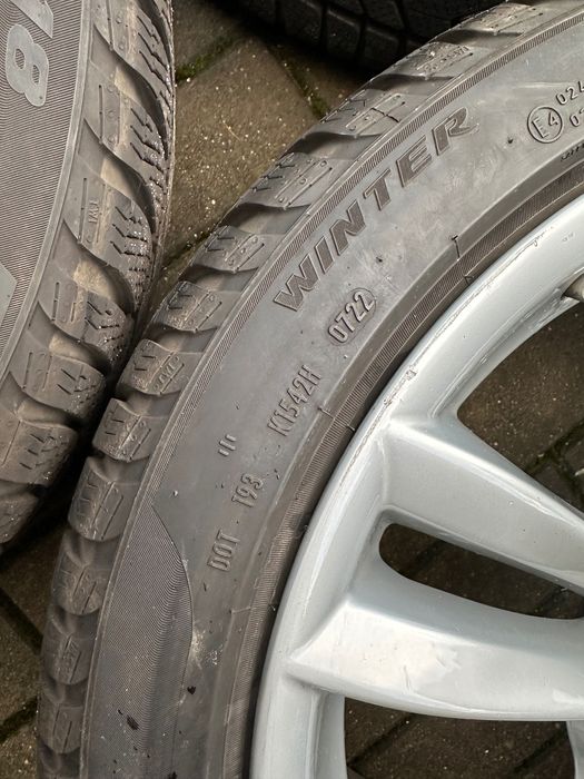 Koła zimowe 18 BMW 397 F30 F31 F32 F34 8J ET34 5x120 Pirelli SottoZero