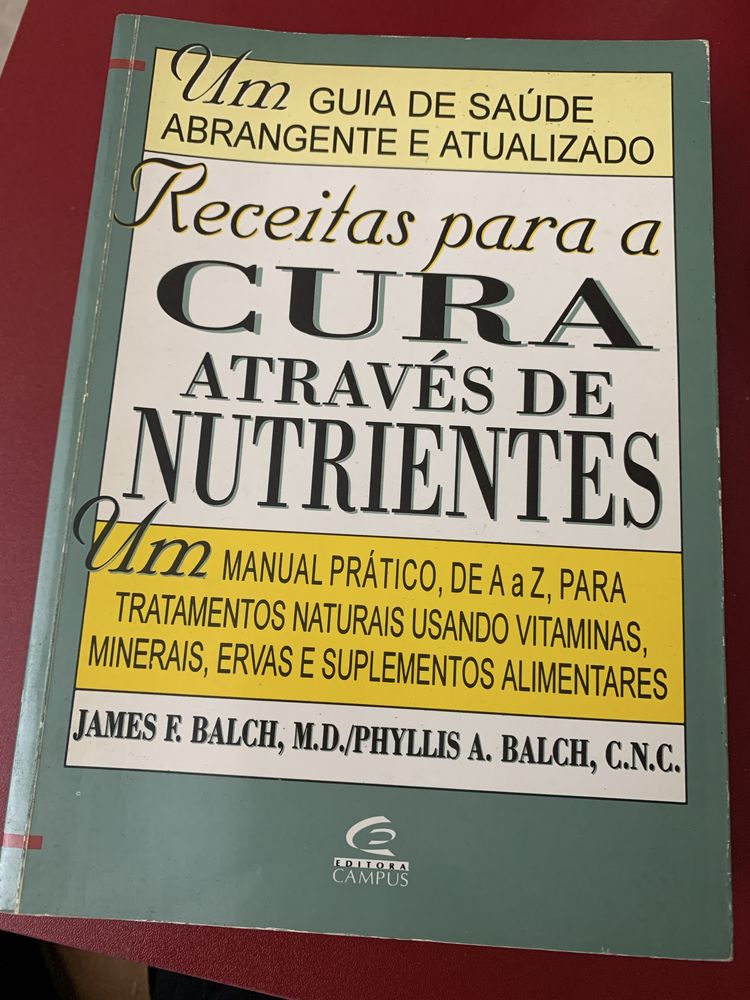 Receitas para a cura através de nutrientes