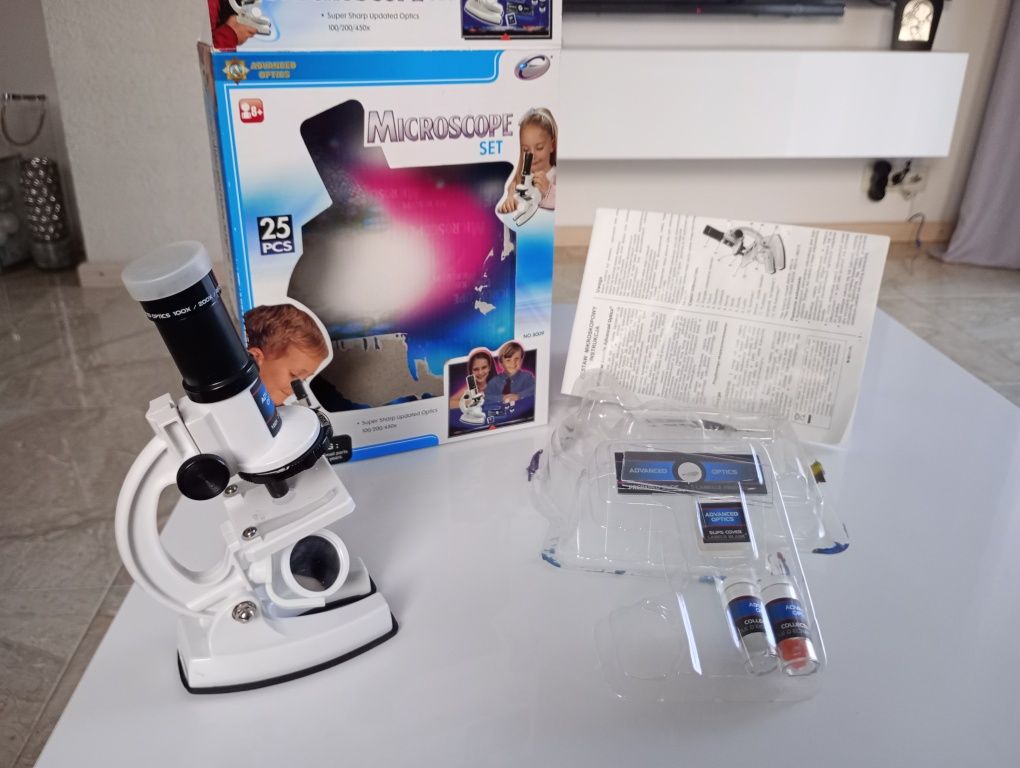 Mikroskop edukacyjny 100/200/450x