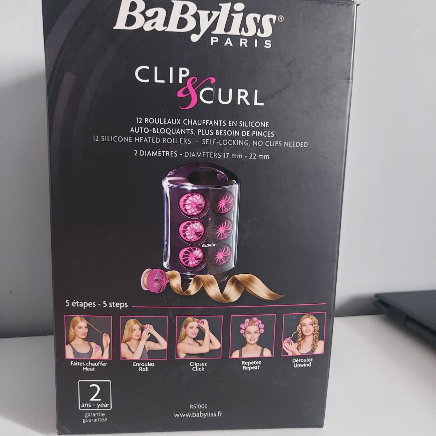 Termoloki BABYLISS RS100E  Nowe