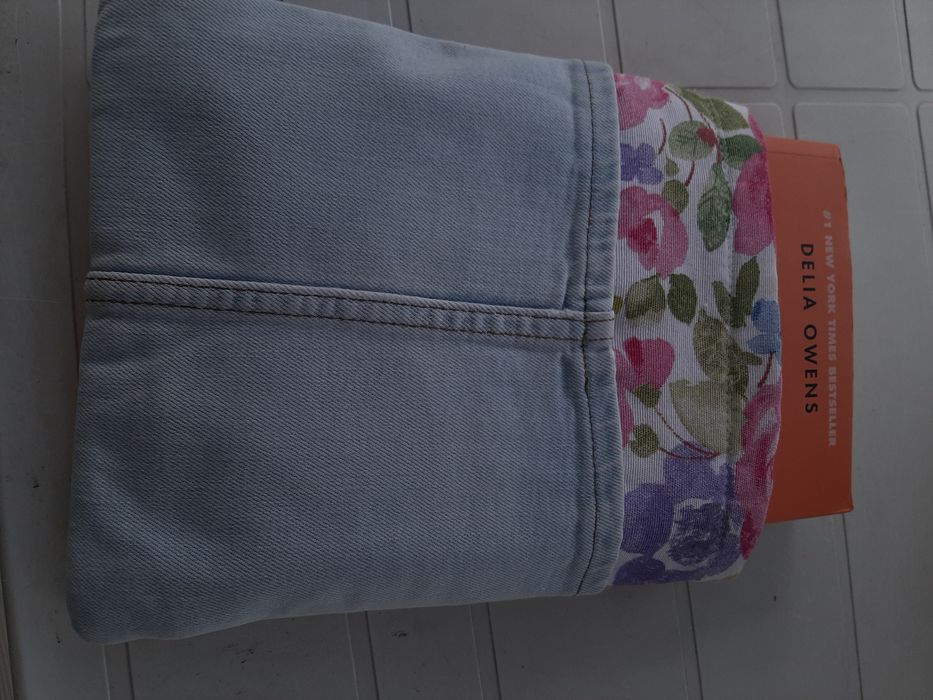 Book Sleeves em ganga e tecido